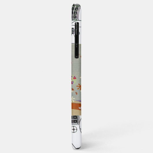 HERBSTLAUB,WIND,WIRBEL FASHION COSTUME DESIGNER Case-Mate iPhone HÜLLE (Hinten/Links)