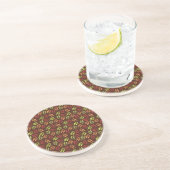Herbstlaub Wohngestaltung Drink Untersetzer (Seite)