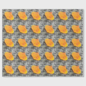 Herbstlaub Wrapping Paper Geschenkpapier (Flach)