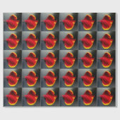 Herbstlaub Wrapping Paper Geschenkpapier (Flach)