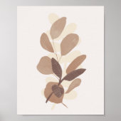 Herbstlaube Bauernhof Botanicals Poster (Vorne)