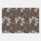 Herbstlaube, Beeren und Folien Geschenkpapier Set (Vorderseite 3)