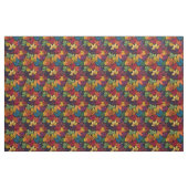 Herbstlaube besticktes Muster Stoff (Fat Quarter (45,7 x 55,9 cm))