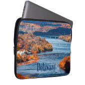 Herbstlaube des Delaware Laptopschutzhülle (Vorne Rechts)