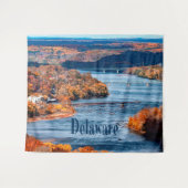 Herbstlaube des Delaware Wandteppich (Vorderseite (Horizontal))