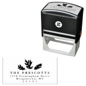 Herbstlaube einfache, elegante Hochzeitsfeier Rück Permastempel (Beispiel)