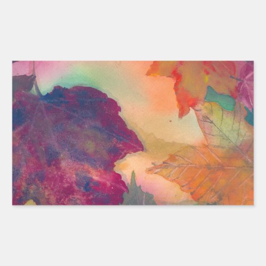 Herbstlaube entlang der Küste in NE Stickers (Vorderseite)