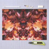 Herbstlaube für den Waldboden - Papiertücher Seidenpapier (Handwerk)