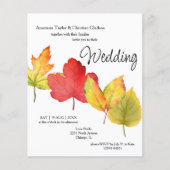 Herbstlaube für Hochzeiten (Vorderseite)