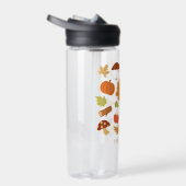 Herbstlaube genießen die farbenfrohe Jahreszeit Trinkflasche (Rechts)