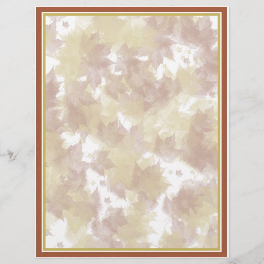 Herbstlaube Hintergrund Flyer (Vorne)