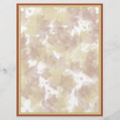 Herbstlaube Hintergrund Flyer (Hinten)