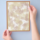 Herbstlaube Hintergrund Flyer (Hand)