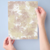 Herbstlaube Hintergrund Flyer (Hand)