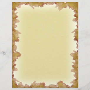 Herbstlaube Hintergrund Flyer