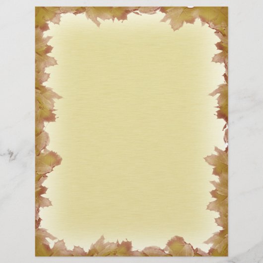 Herbstlaube Hintergrund Flyer (Vorne)