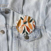 Herbstlaube im Herbst Naturleaf Abstrakt Button (Beispiel)