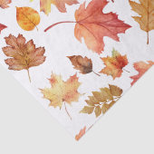 Herbstlaube im Herbst ohne Farbe - nahtloses Muste Seidenpapier (Detail)