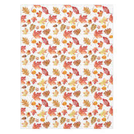 Herbstlaube im Herbst ohne Farbe - nahtloses Muste Tischdecke