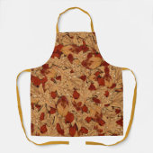 Herbstlaube im nassen Herbst Schürze (Vorderseite)