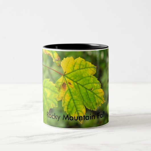 Herbstlaube in den Rockies 11oz Tasse (Mittel)