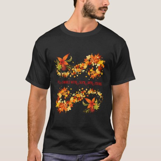 Herbstlaube in reichen Farben T-Shirt (Vorderseite)