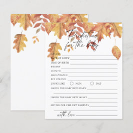 Herbstlaube - Kindervorhersagen und Ratschläge