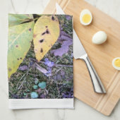 Herbstlaube Küchentücher (Viertel Falte)