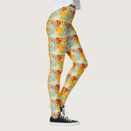 Herbstlaube Leggings (Rechts)