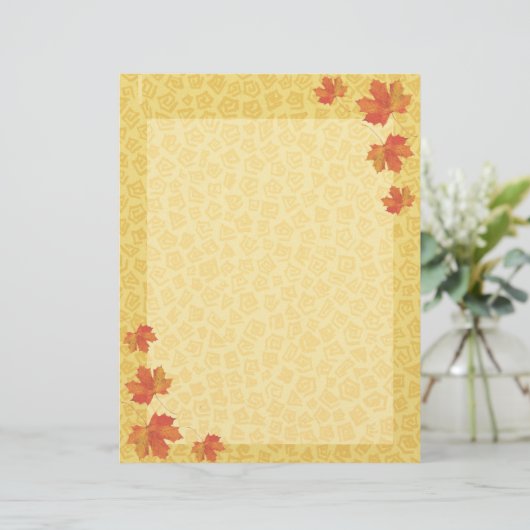 Herbstlaube Letterhead (Stehend Vorderseite)