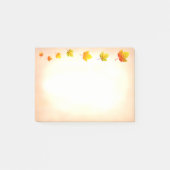 Herbstlaube Post-it Klebezettel (Vorderseite)