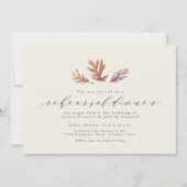 Herbstlaube Probe Einladung (Vorderseite)