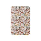 Herbstlaube Rot-Gelb-Orange Badematte (Vorderseite Vertikal)