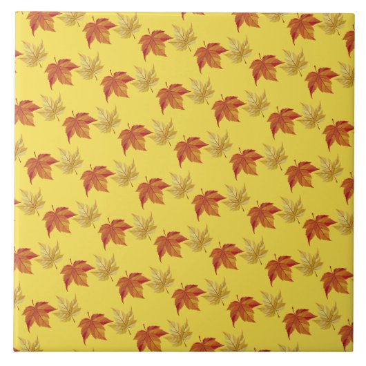 Herbstlaube Tile Fliese (Vorderseite)