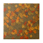 Herbstlaube Tile Fliese (Vorderseite)