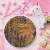 Herbstlaube Tulip Poplar Trees Pappteller (Party)