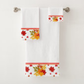 Herbstlaube und Beeren Badehandtuch Set (Insitu)