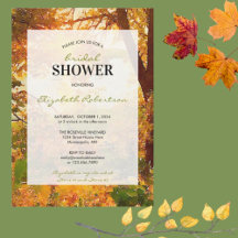 Herbstlaube und Sunshine-Brautparty