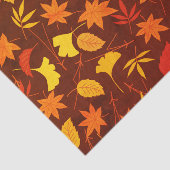 Herbstlaubmuster Seidenpapier (Ausschnitt)