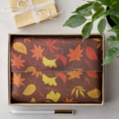 Herbstlaubmuster Seidenpapier (Geschenk)