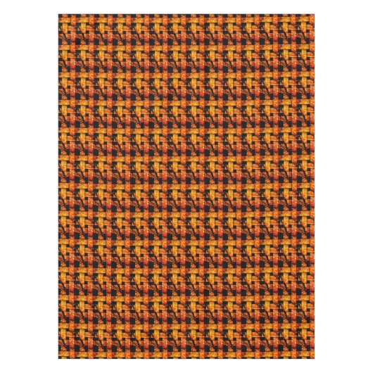 Herbstlaubs Basket Weave Tableclout Tischdecke (Vorderseite)