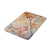 Herbstlaubs Bath Mat Badematte (Schrägansicht)
