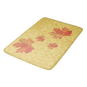 Herbstlaubs Bath Mat Badematte (Schrägansicht)