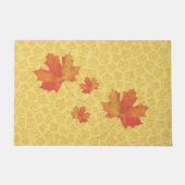 Herbstlaubs Door Mat Fußmatte (Vorderseite)