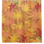 Herbstlaubs Duschvorhang (Vorderseite)