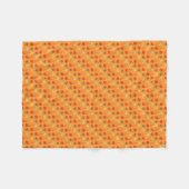 Herbstlaubs Fleece Blanket (Vorderseite (Horizontal))