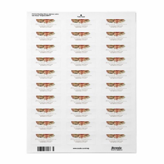 Herbstlaubs Glitzer White (Vorne)