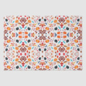 Herbstlaubs Pumpkin Pattern  Seidenpapier (Vorderseite)
