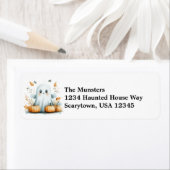 Herbstlaubs Pumpkins Friendly Ghost Halloween (Insitu)