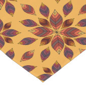 Herbstlaubs Rosette Kurzer Tischläufer (Ecke)